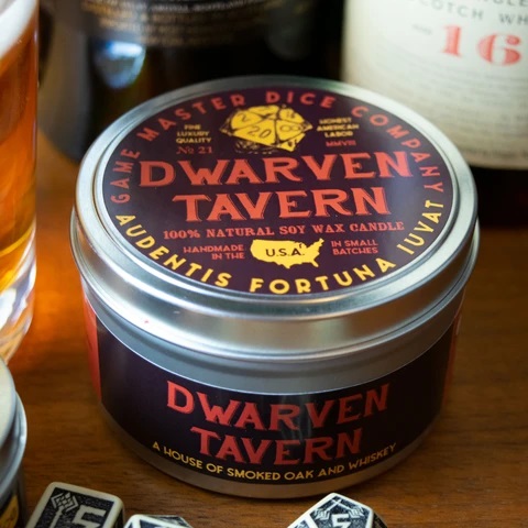 Dwarven Tavern Gaming Candle - 8oz